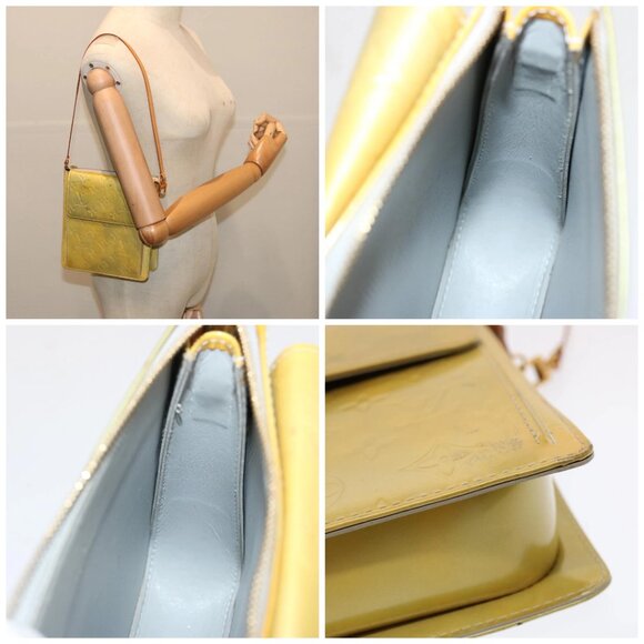 LOUIS VUITTON Monogram Vernis Motto Accessory Pouch Gris - Picture 16 of 16